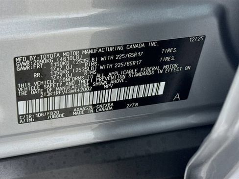 Certified 2025 Toyota RAV4 LE FWD image 32
