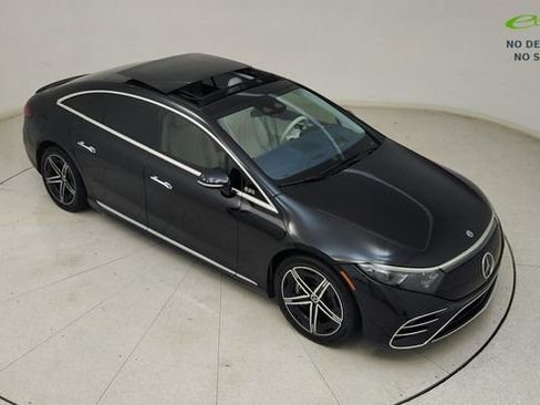 Used 2023 Mercedes-Benz EQS 450+ 4MATIC Sedan w/ Manufactur Interior Package image 21
