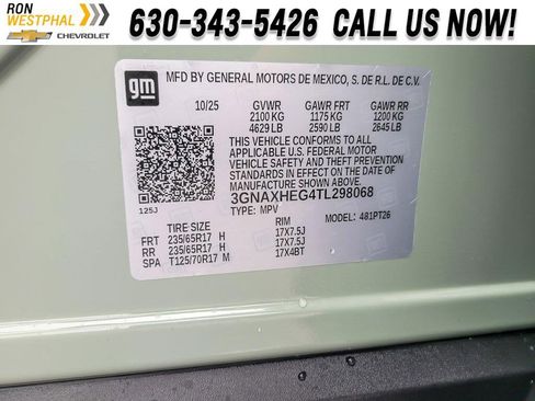 New 2026 Chevrolet Equinox LT w/ Convenience Package II image 21