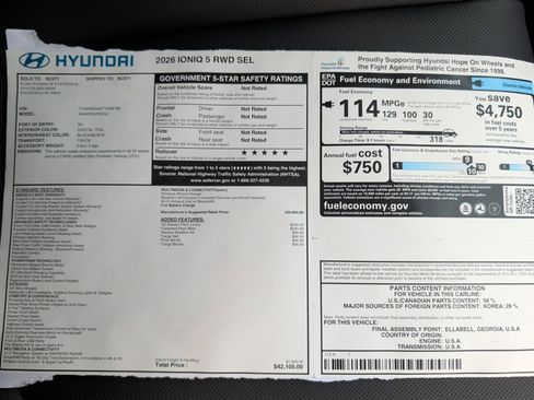 New 2026 Hyundai Ioniq 5 SEL RWD image 34