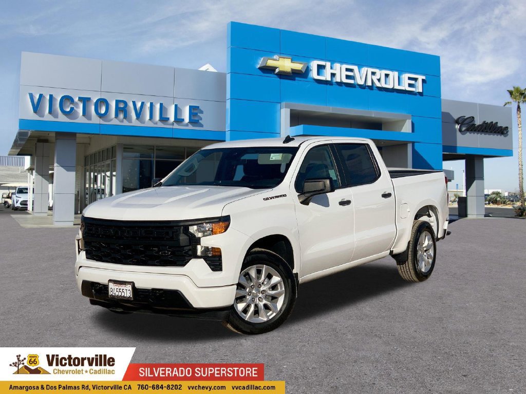 Certified 2023 Chevrolet Silverado 1500 Custom w/ LPO, Dark Essentials Package RWD image 1