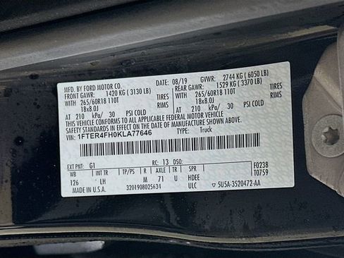 Used 2019 Ford Ranger XLT w/ Equipment Group 302A Luxury image 29