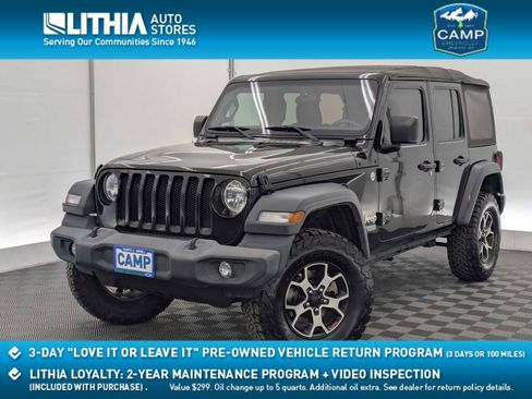 Used 2018 Jeep Wrangler Unlimited Sport AWD/4WD image 1