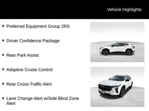 Used 2024 Chevrolet Trax RS w/ Driver Confidence Package FWD image 3