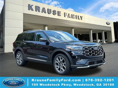 New 2025 Ford Explorer Platinum w/ Ultimate Package