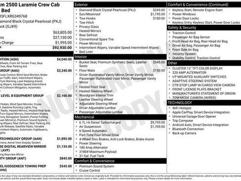 Used 2024 RAM 2500 Laramie w/ Night Edition AWD/4WD image 23