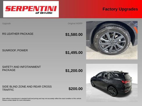 Used 2023 Chevrolet Equinox RS w/ RS Leather Package AWD/4WD image 6