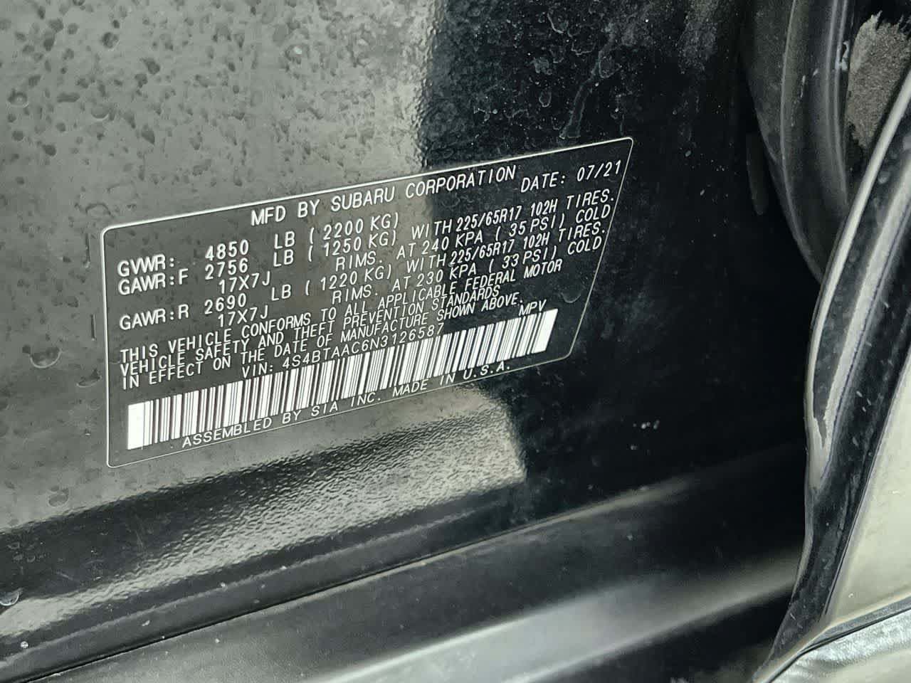 Used 2022 Subaru Outback AWD/4WD image 26