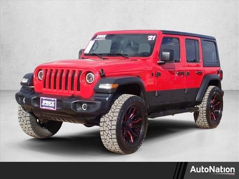 Used 2021 Jeep Wrangler Unlimited Sport S image 1