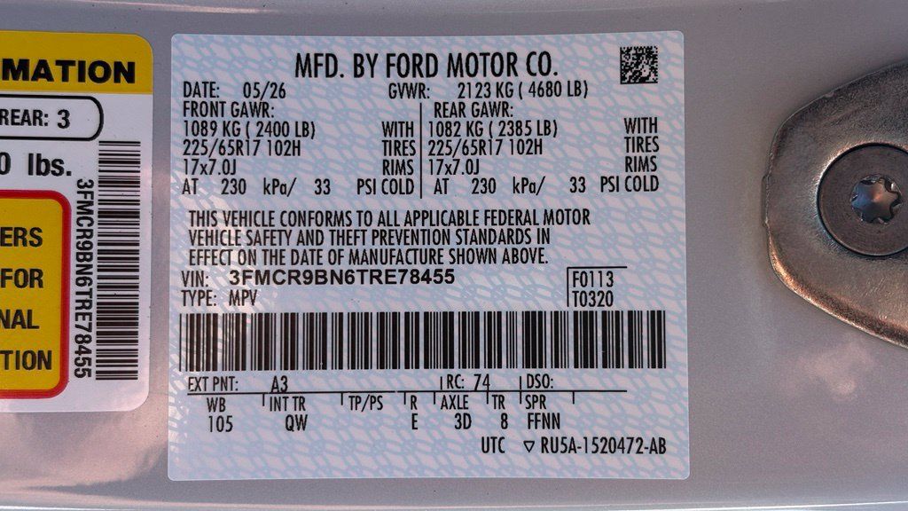 New 2026 Ford Bronco Sport Big Bend AWD/4WD image 47