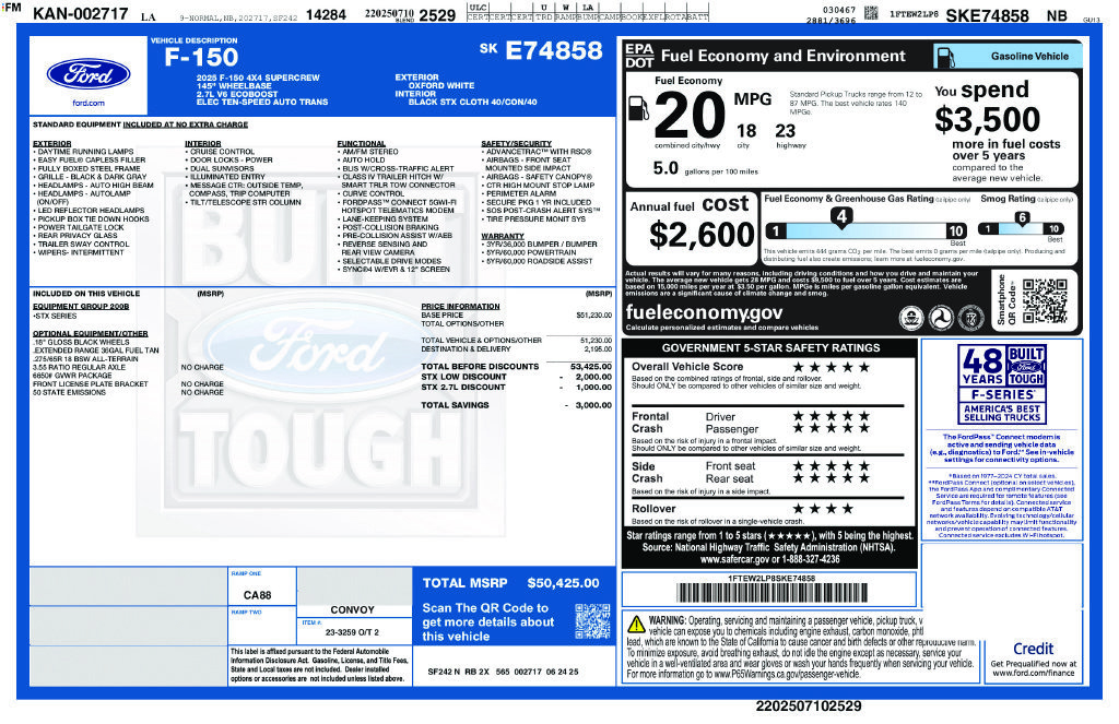 Used 2025 Ford F150 STX AWD/4WD image 31