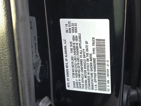 Used 2019 Honda Ridgeline Sport image 41