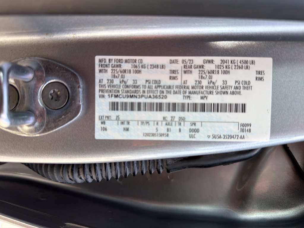 Used 2023 Ford Escape ST-Line w/ Tech Pack #1 AWD/4WD image 35