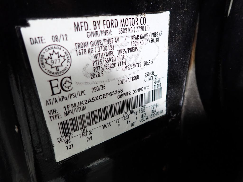 Used 2012 Ford Expedition Max Limited AWD/4WD image 38