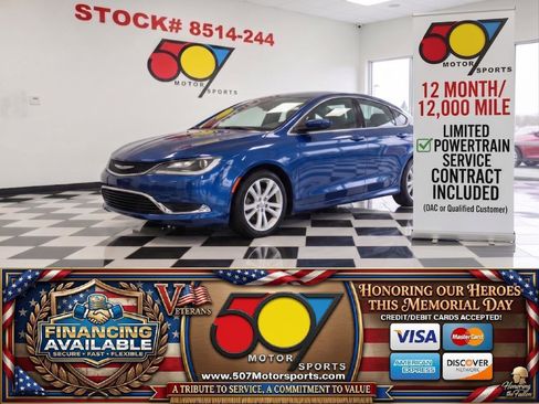 Used 2016 Chrysler 200 Limited FWD image 1