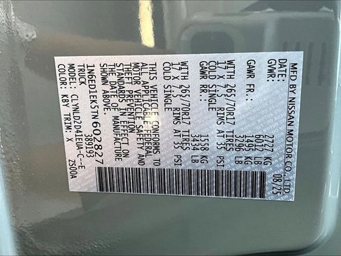 New 2026 Nissan Frontier PRO-4X w/ Pro-4x Convenience Package image 24