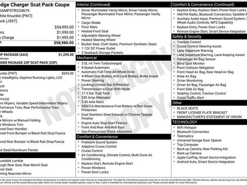 New 2026 Dodge Charger Scat Pack w/ Blacktop Package AWD/4WD image 31