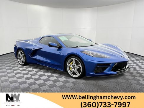 Used 2021 Chevrolet Corvette Stingray Preferred Conv w/ 2LT image 1