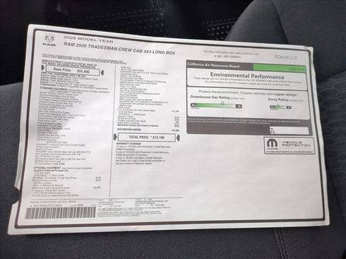 New 2026 RAM 2500 Tradesman image 16