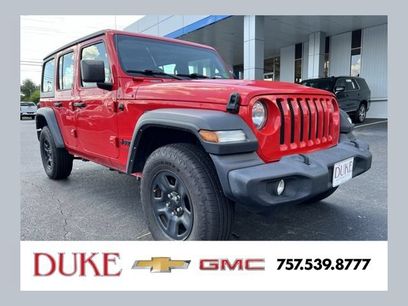 Used 2022 Jeep Wrangler Unlimited Sport