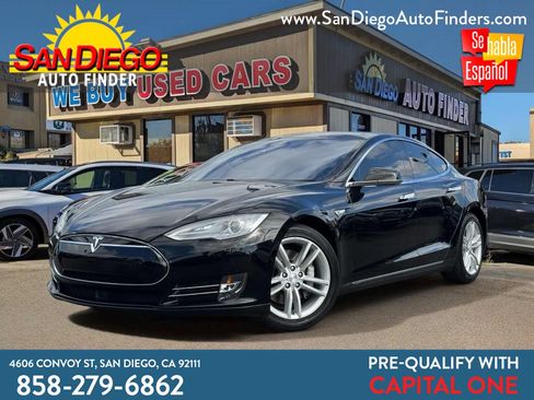 Used 2015 Tesla Model S AWD image 1