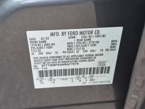 Used 2022 Ford Maverick XLT w/ Equipment Group 300A Standard AWD/4WD image 35