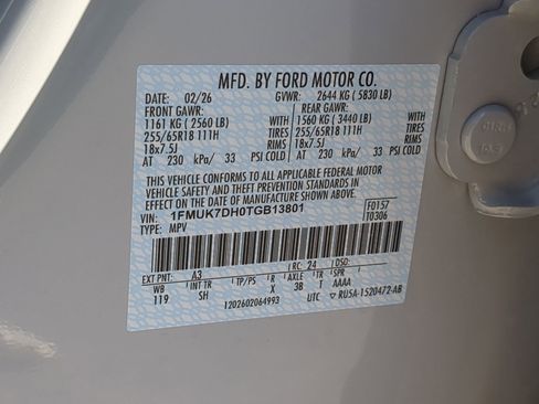 New 2026 Ford Explorer Active w/ Active Comfort Package image 68