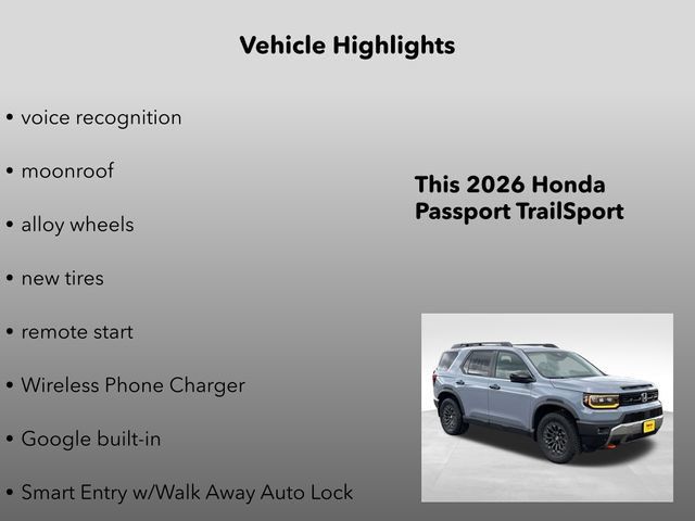 New 2026 Honda Passport TrailSport image 15