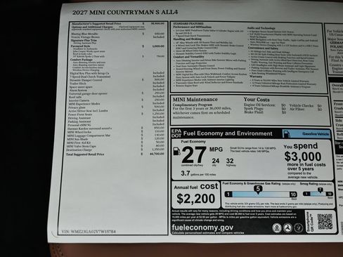 New 2027 MINI Cooper Countryman S AWD/4WD image 26