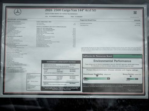 Used 2026 Mercedes-Benz Sprinter 2500 image 22