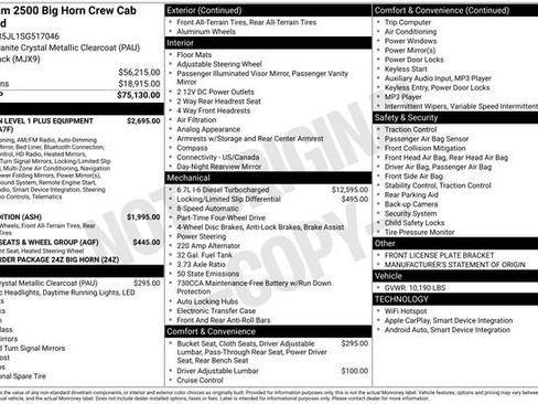 New 2025 RAM 2500 Big Horn image 30