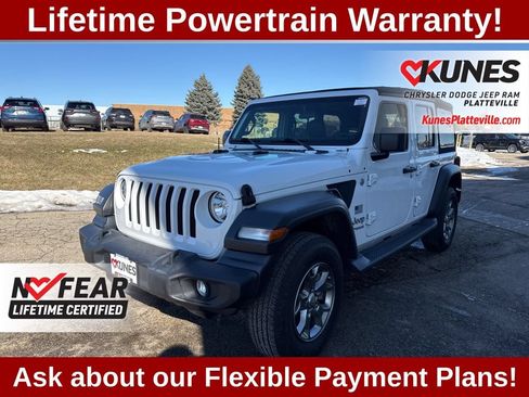 Used 2020 Jeep Wrangler Unlimited Sport AWD/4WD image 5