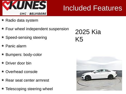 Used 2025 Kia K5 LXS FWD image 2