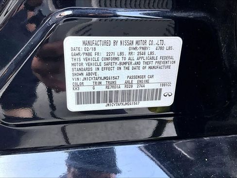 Used 2018 INFINITI Q50 Luxe w/ Cargo Package (L97) image 33