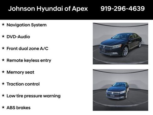 Used 2016 Volkswagen Passat 1.8T SEL Premium image 6