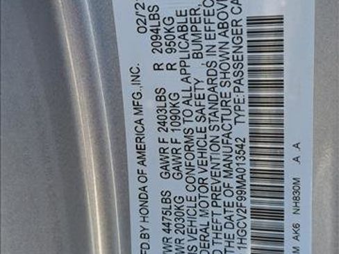 Used 2021 Honda Accord Touring image 25