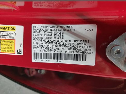 Used 2022 Honda Accord Sport image 34