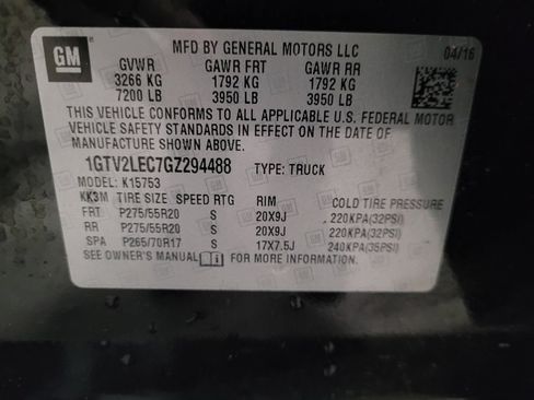 Used 2016 GMC Sierra 1500 4x4 Double Cab w/ Elevation Edition image 33