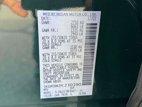 Used 2023 Nissan Pathfinder Platinum image 16