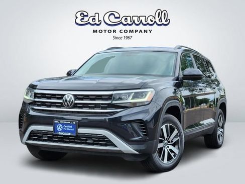 Certified 2023 Volkswagen Atlas SE AWD/4WD image 1