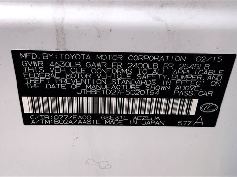 Used 2015 Lexus IS 350 w/ Navigation System Package RWD image 32