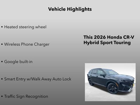 New 2026 Honda CR-V Sport Touring image 20