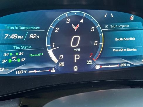 Used 2025 Chevrolet Corvette Stingray Preferred Conv w/ Stealth Interior Trim Package RWD image 11