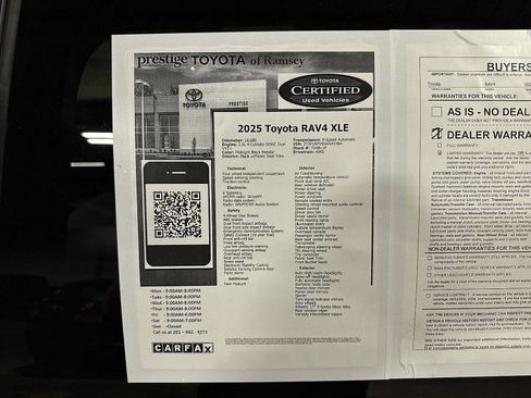Certified 2025 Toyota RAV4 XLE AWD/4WD image 13
