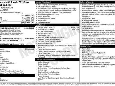Used 2024 Chevrolet Colorado Z71 w/ Z71 Convenience Package 2 AWD/4WD image 2