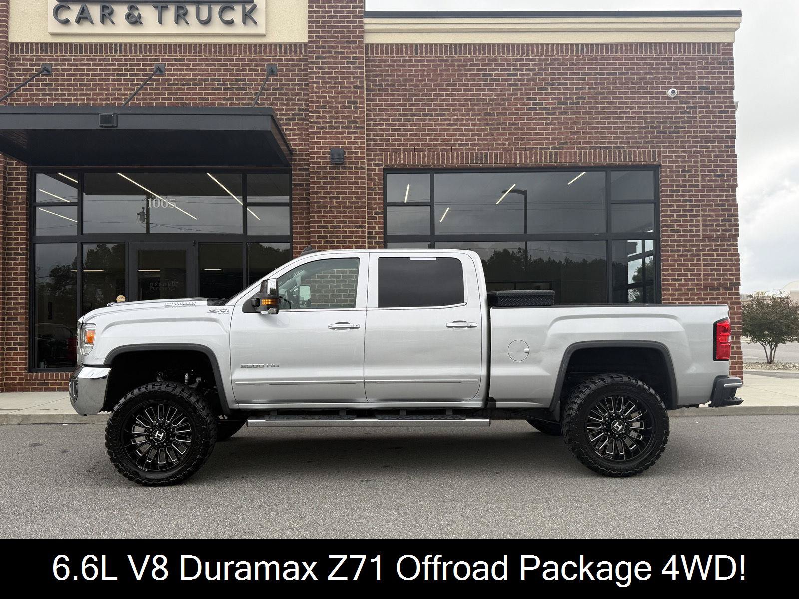 Used 2018 GMC Sierra 2500 SLT w/ Duramax Plus Package AWD/4WD image 3