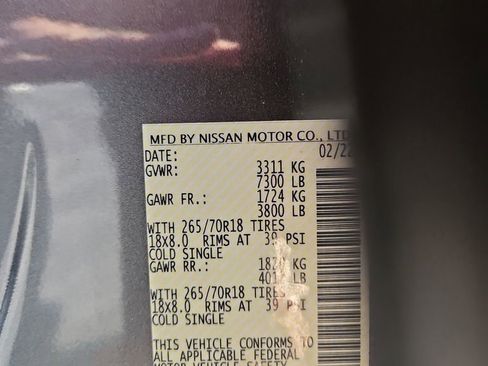 Certified 2022 Nissan Titan SV image 30