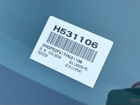 New 2026 Honda Civic Sport image 25