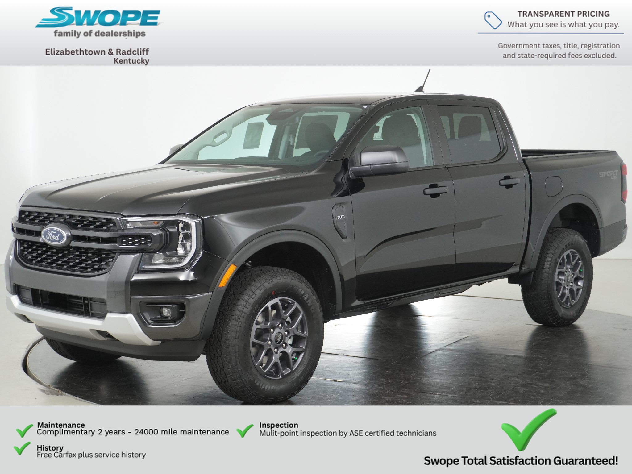 New 2026 Ford Ranger XLT w/ Equipment Group 301A High AWD/4WD image 7