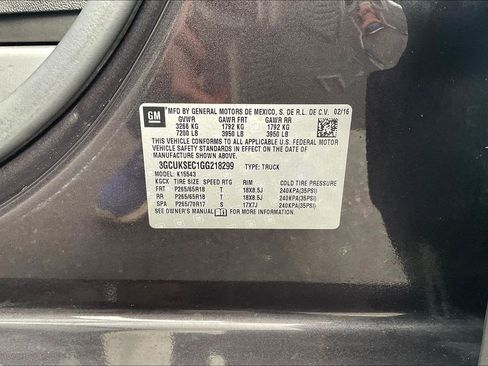 Used 2016 Chevrolet Silverado 1500 LTZ Z71 w/ LTZ Plus Package AWD/4WD image 20